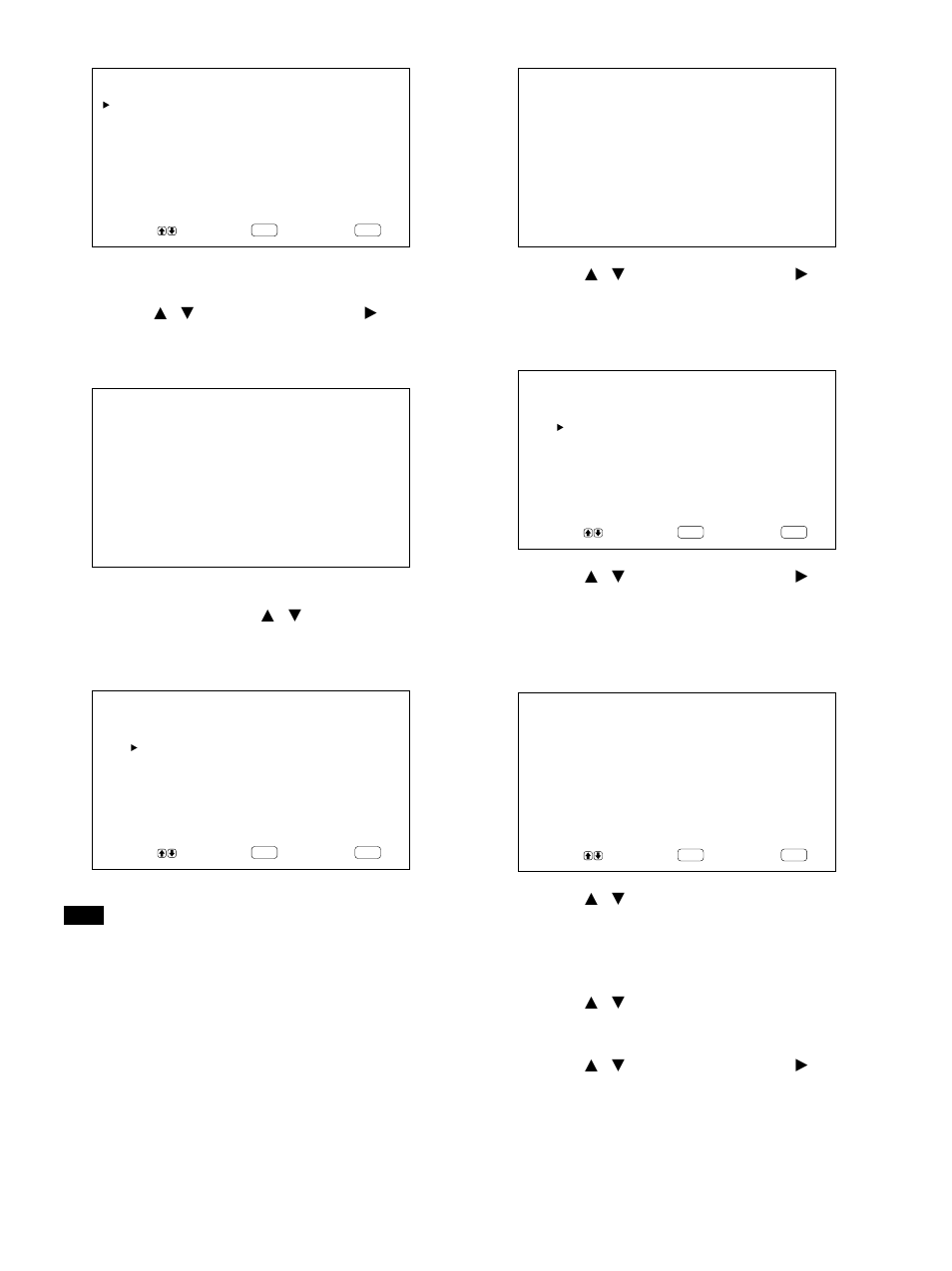 Pfm-42b1e: “eco mode” non viene visualizzato | Sony PFM-42B2H User Manual | Page 285 / 294