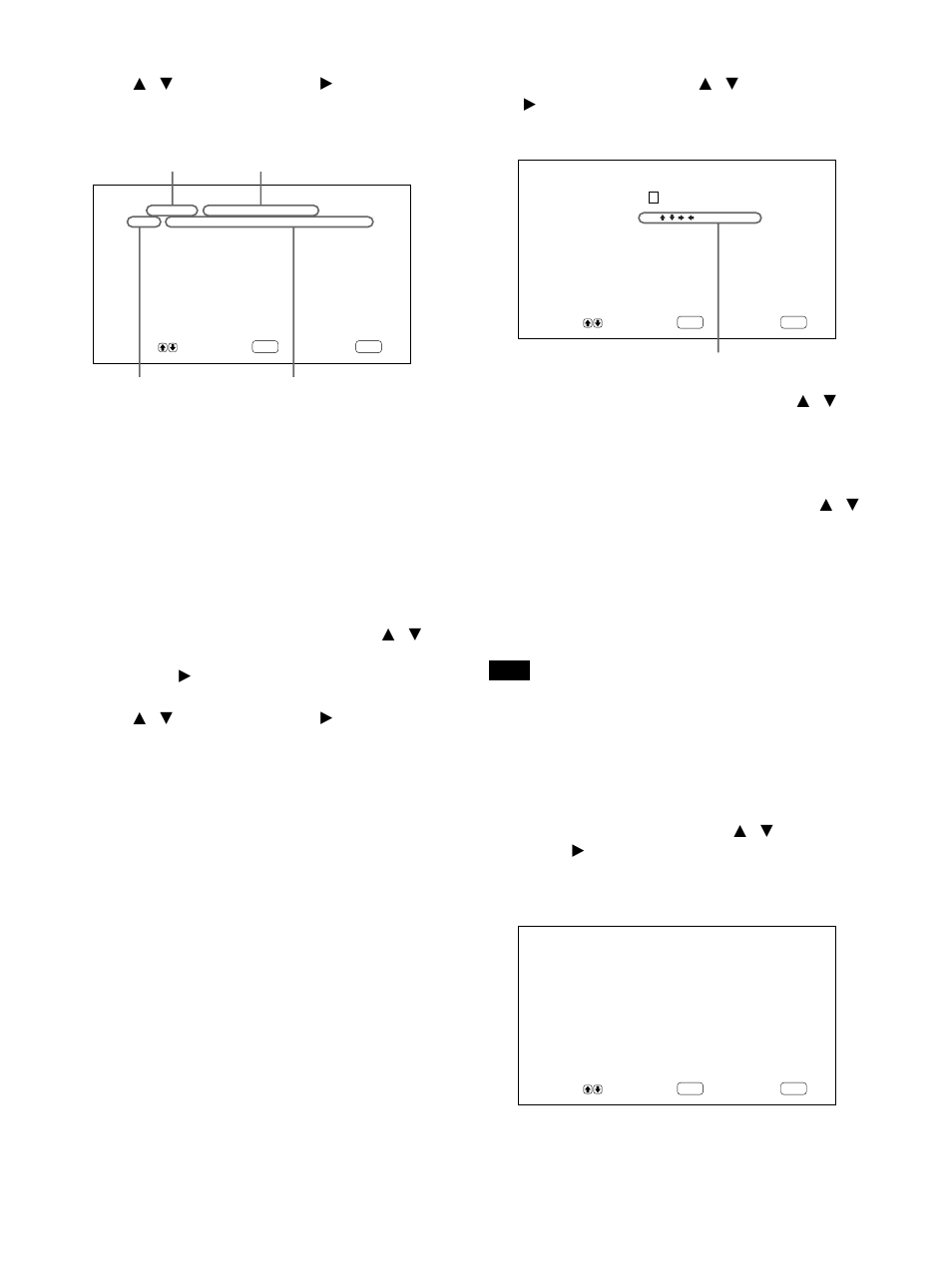 Calling up a stored setting | Sony PFM-42B2H User Manual | Page 87 / 294