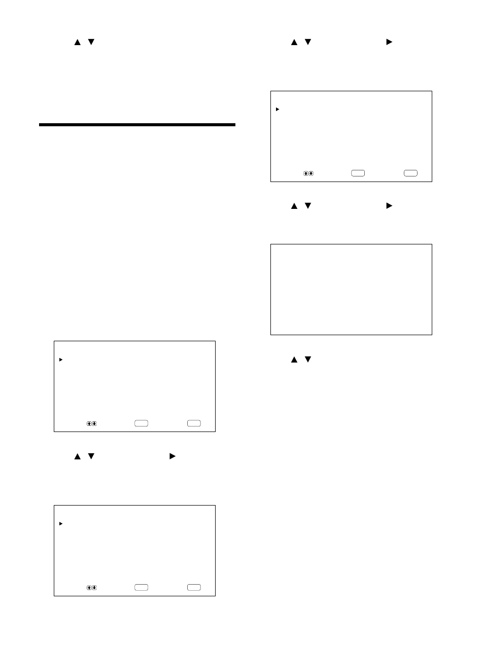 Setting the network adaptor (pfm-42b2/42b2e only), Setting the power supply to the network adaptor, Sets the network adaptor | Reset the screen as follows | Sony PFM-42B2H User Manual | Page 96 / 294