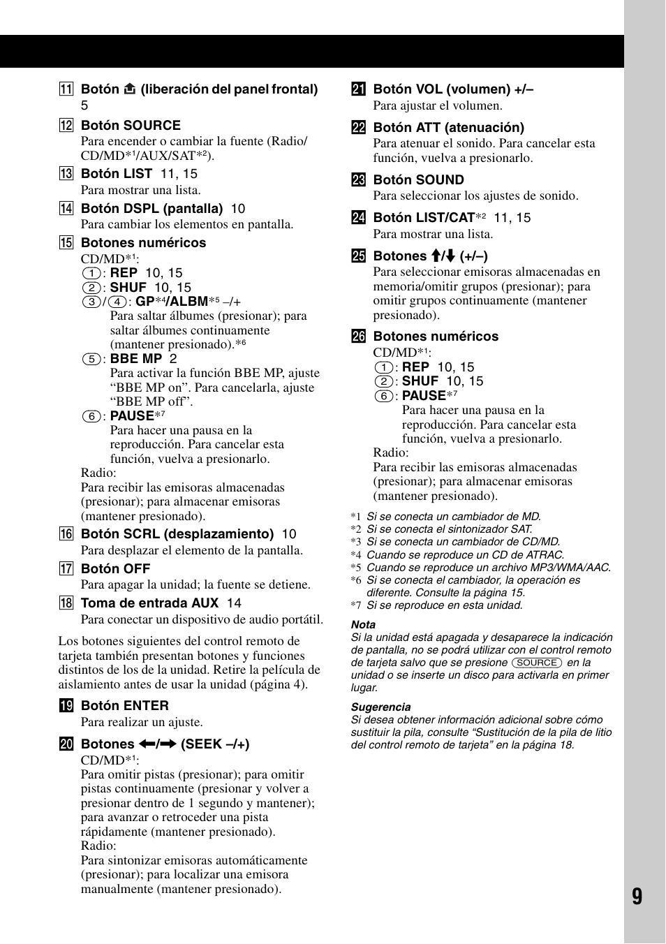 Sony CDX-GT71W User Manual | Page 29 / 44