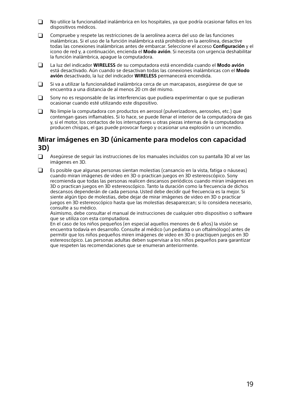 Sony SVD11215CYB User Manual | Page 19 / 32