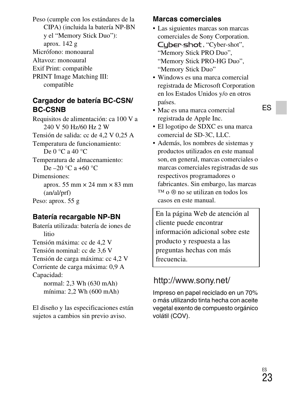 Sony DSC-W690 User Manual | Page 47 / 48