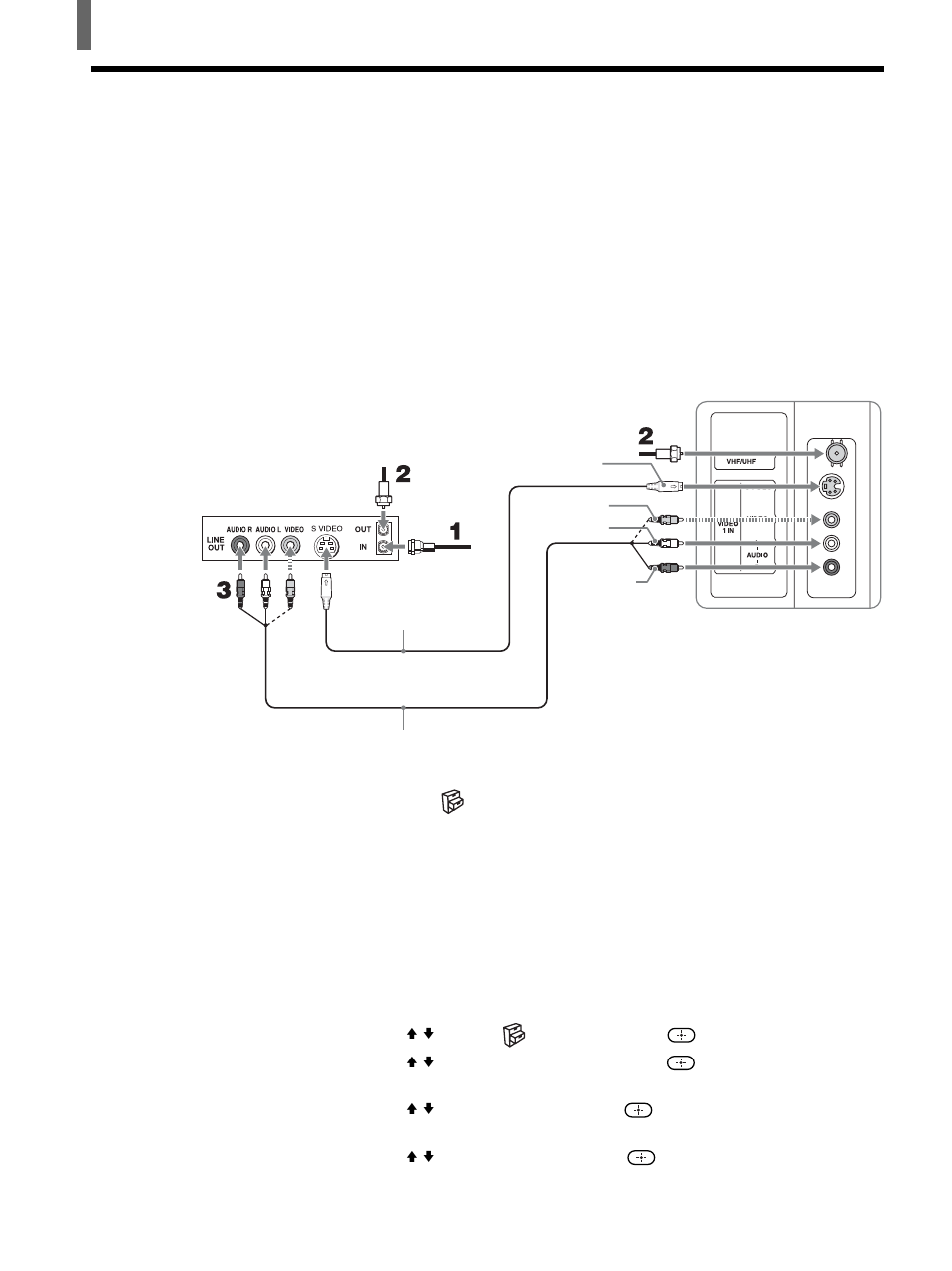 Connecting a vcr and cable tv | Sony KLV-26HG2 User Manual | Page 12 / 84