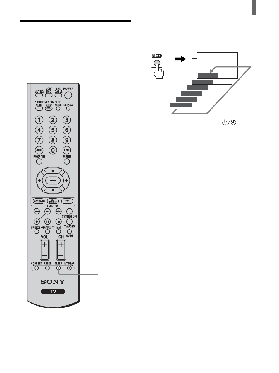 Turning off the tv automatically | Sony KLV-26HG2 User Manual | Page 55 / 84