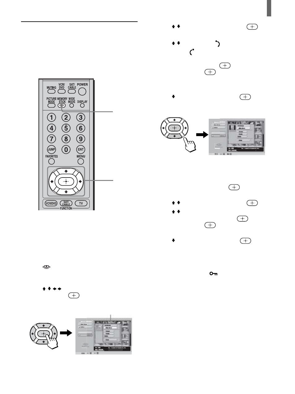 Rotating and viewing your digital photos | Sony KLV-26HG2 User Manual | Page 65 / 84