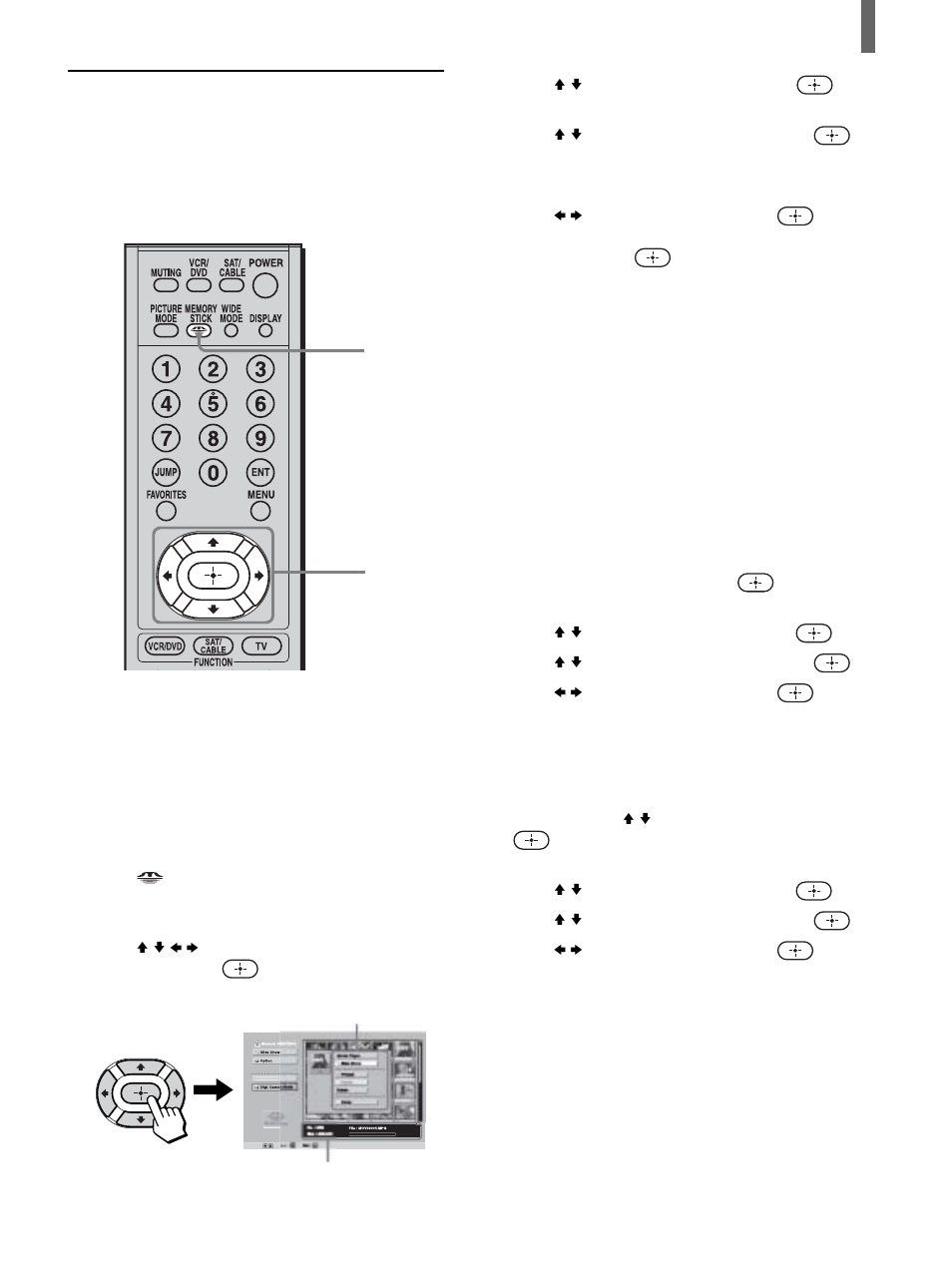 Deleting digital photos or movies | Sony KLV-26HG2 User Manual | Page 69 / 84