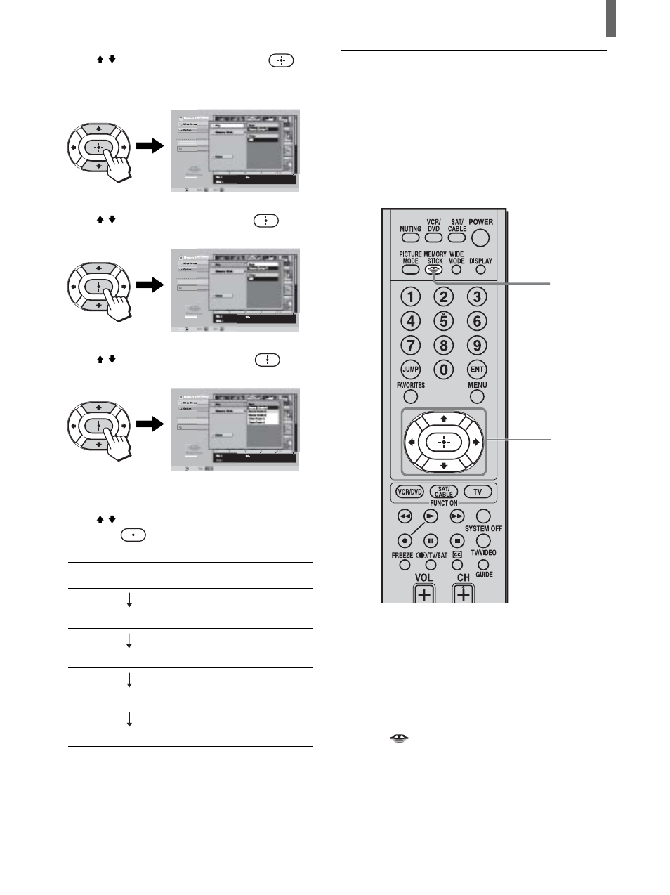 Selectively displaying digital photos or movies | Sony KLV-26HG2 User Manual | Page 73 / 84