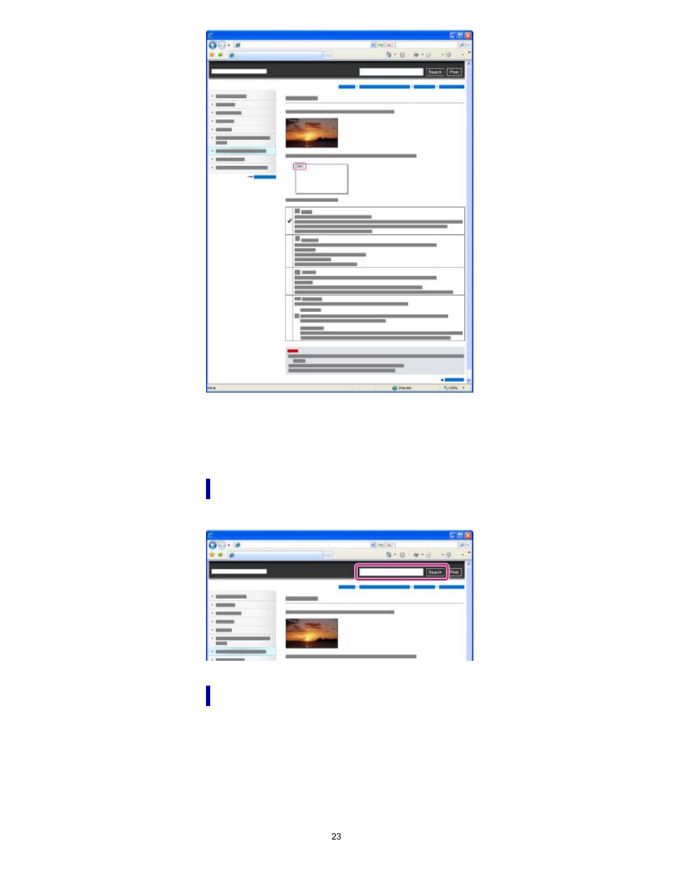 Searching a topic by keyword | Sony HDR-MV1 User Manual | Page 23 / 171