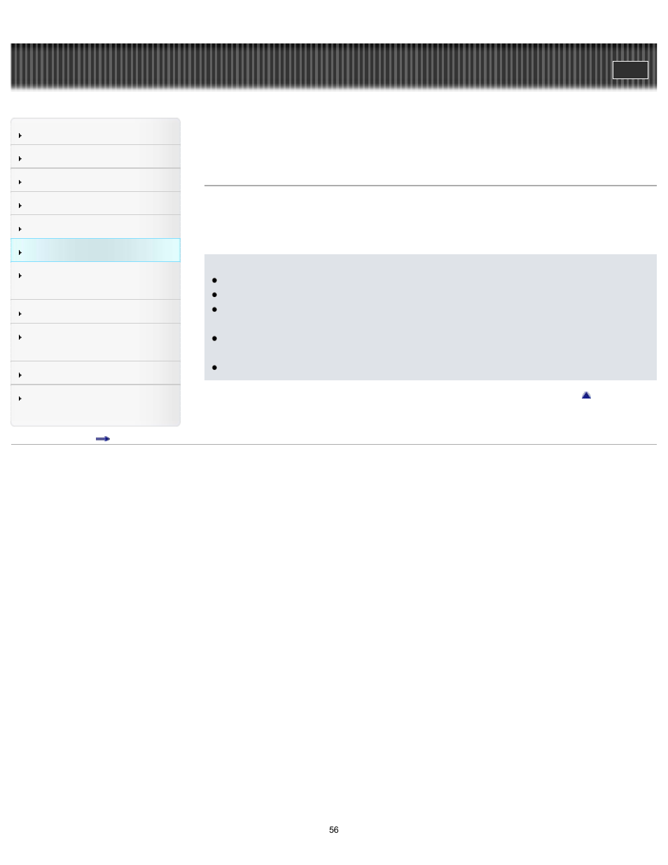 Using “bravia” sync, User guide | Sony HDR-MV1 User Manual | Page 56 / 171