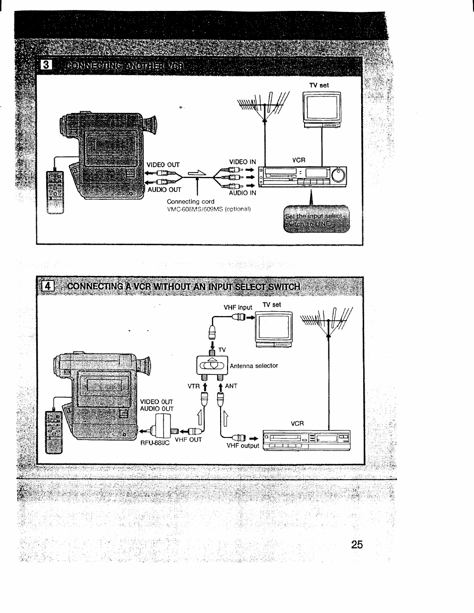 Sony CCD-V1 User Manual | Page 25 / 40