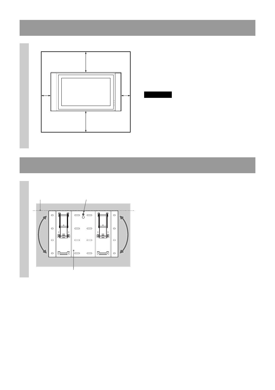 Paso 2: decidir la ubicación de instalación, Paso 3: instalar la placa en la pared | Sony SU-PW1 User Manual | Page 40 / 52