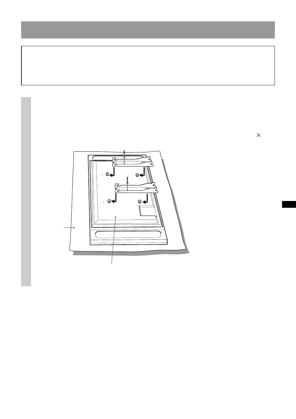 Paso 4: instalar el monitor | Sony SU-PW1 User Manual | Page 43 / 52