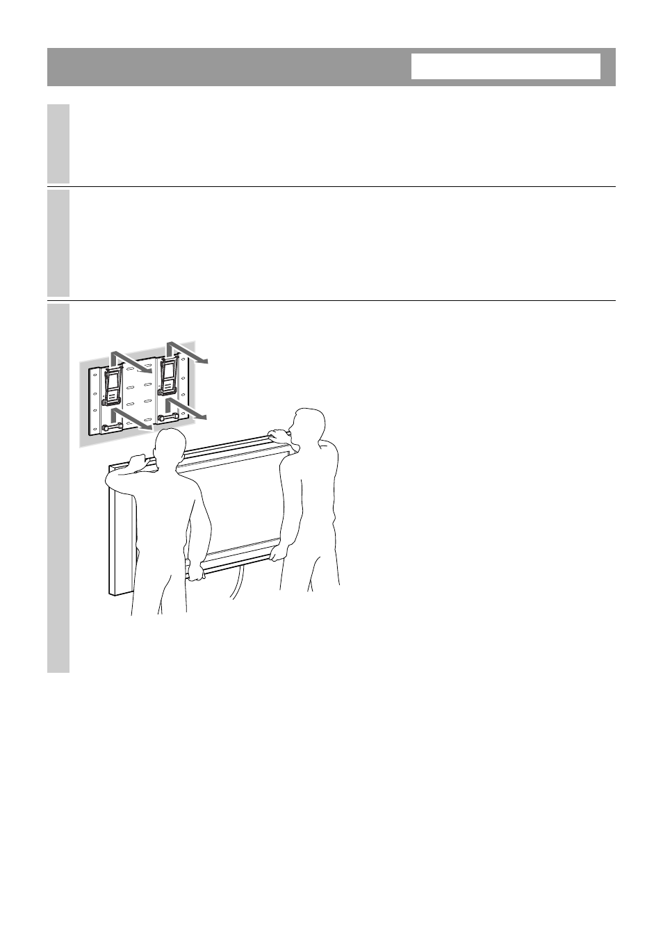 Cómo retirar el monitor | Sony SU-PW1 User Manual | Page 46 / 52