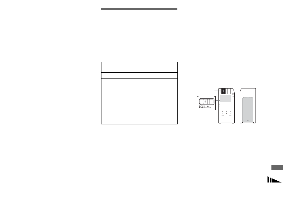 The “memory stick | Sony DSC-P93 User Manual | Page 119 / 132