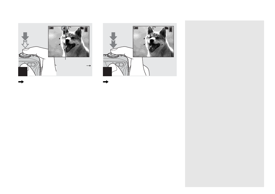 About auto focus | Sony DSC-P93 User Manual | Page 26 / 132