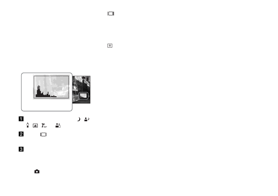 Displaying a histogram | Sony DSC-P93 User Manual | Page 56 / 132