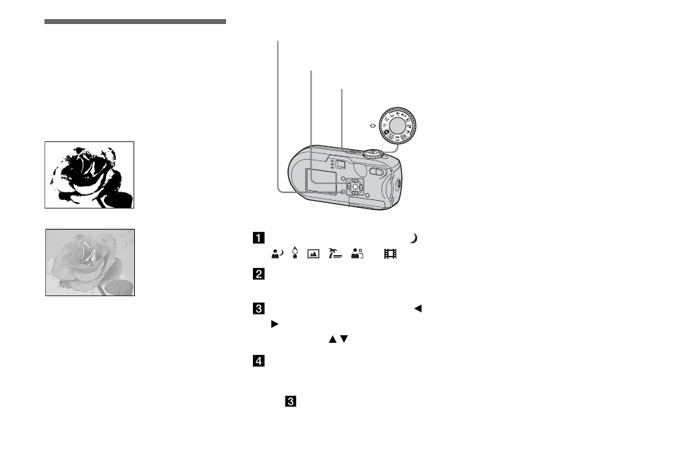 Shooting with special effects, Picture effect | Sony DSC-P93 User Manual | Page 62 / 132