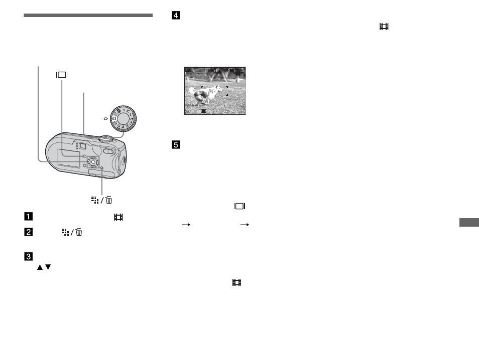 Enjoying movies, Shooting movies | Sony DSC-P93 User Manual | Page 79 / 132