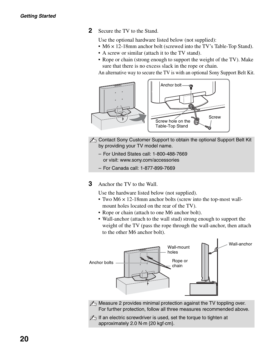 Sony KDL-40S4100 User Manual | Page 20 / 48