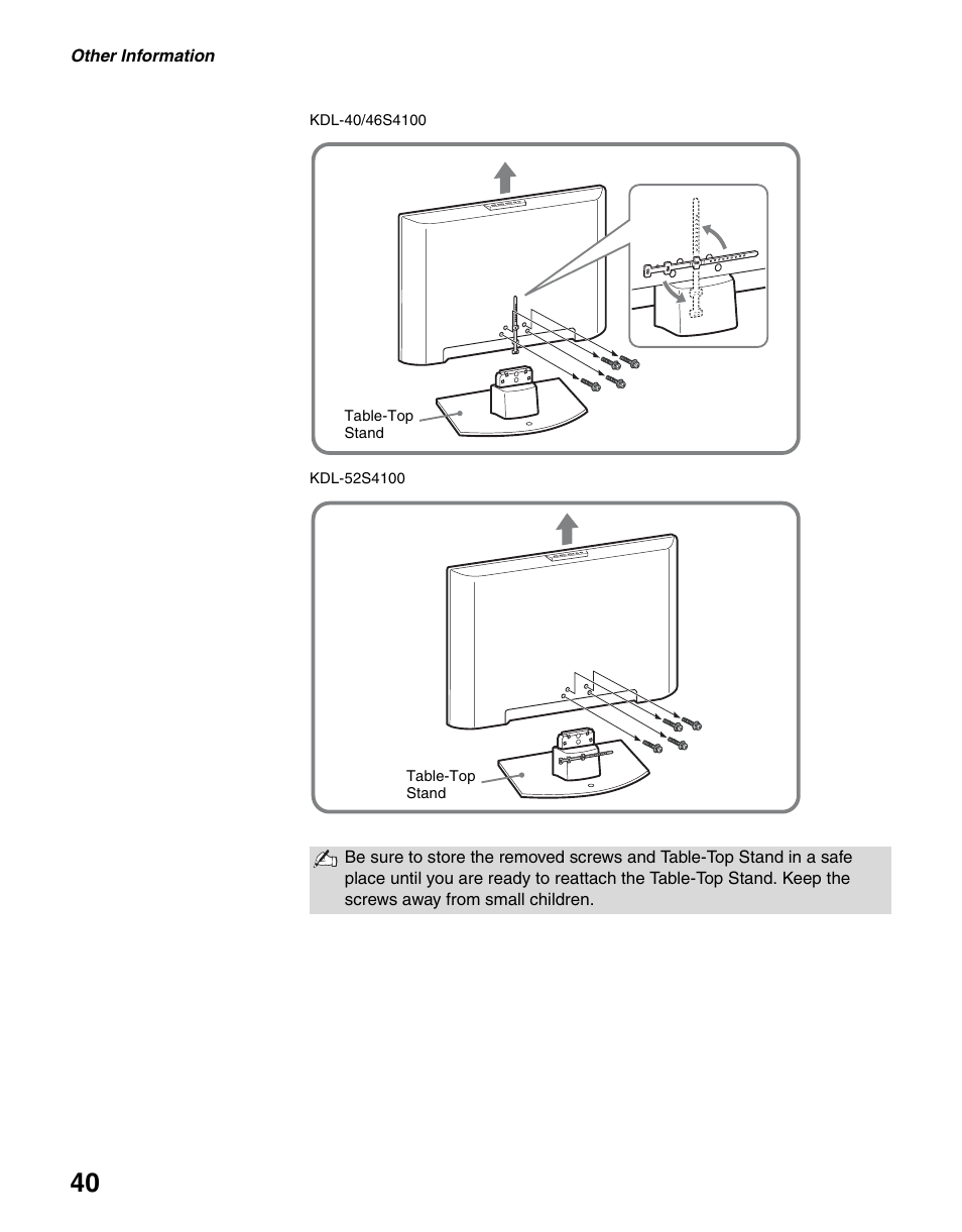 Sony KDL-40S4100 User Manual | Page 40 / 48