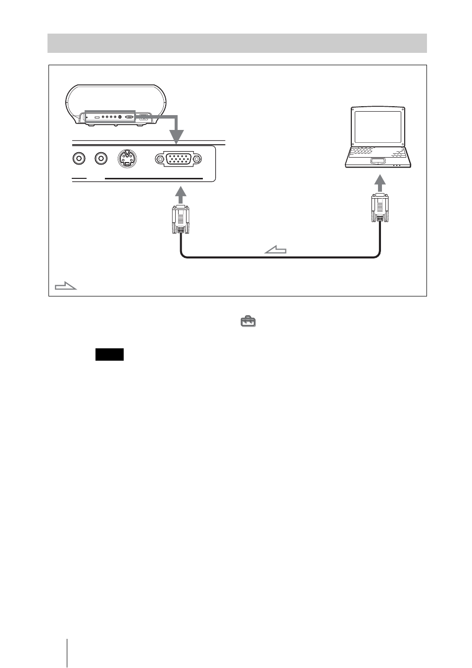 Connecting to a computer | Sony VPL-HS51 User Manual | Page 16 / 68