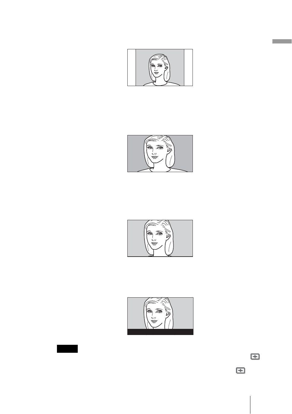 Normal, Wide zoom, Zoom | Subtitle | Sony VPL-HS51 User Manual | Page 27 / 68