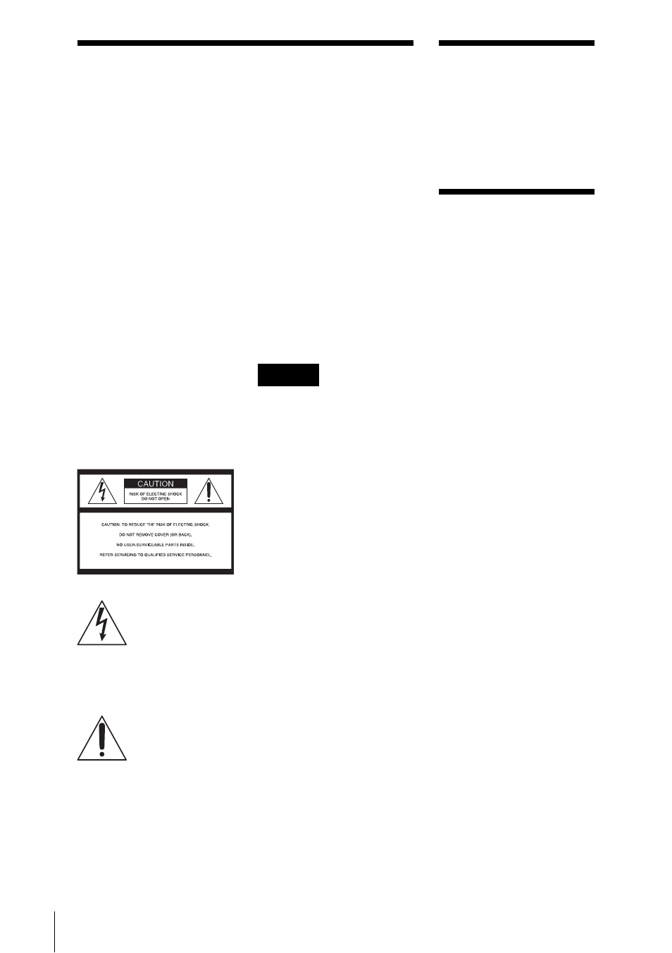 Warning, Welcome, General precautions | Sony HT-V1000DP User Manual | Page 2 / 108