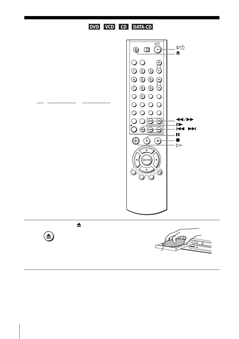 Basic operations, Playing discs | Sony HT-V1000DP User Manual | Page 28 / 108