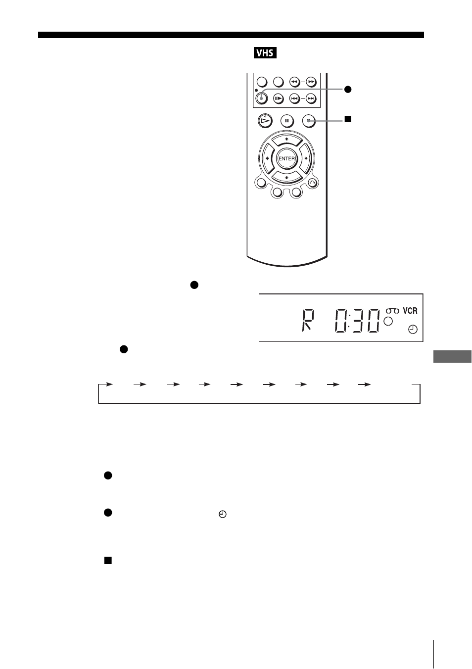 Vcr additional operations, Quick timer recording, Quick | Sony HT-V1000DP User Manual | Page 81 / 108
