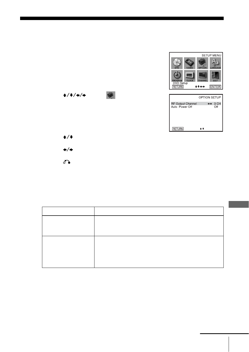 Additional information, General setup information | Sony HT-V1000DP User Manual | Page 89 / 108