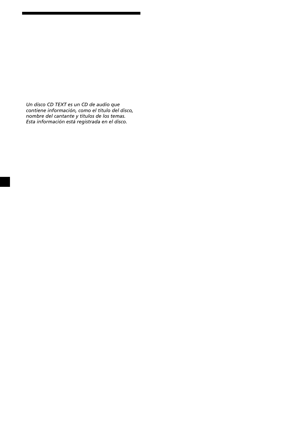 2¡bienvenido | Sony CDX-L630X User Manual | Page 24 / 44