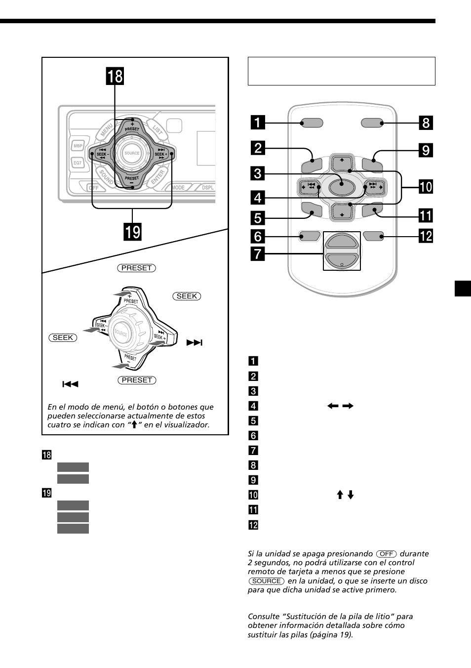 Control remoto de tarjeta rm-x114 | Sony CDX-L630X User Manual | Page 27 / 44