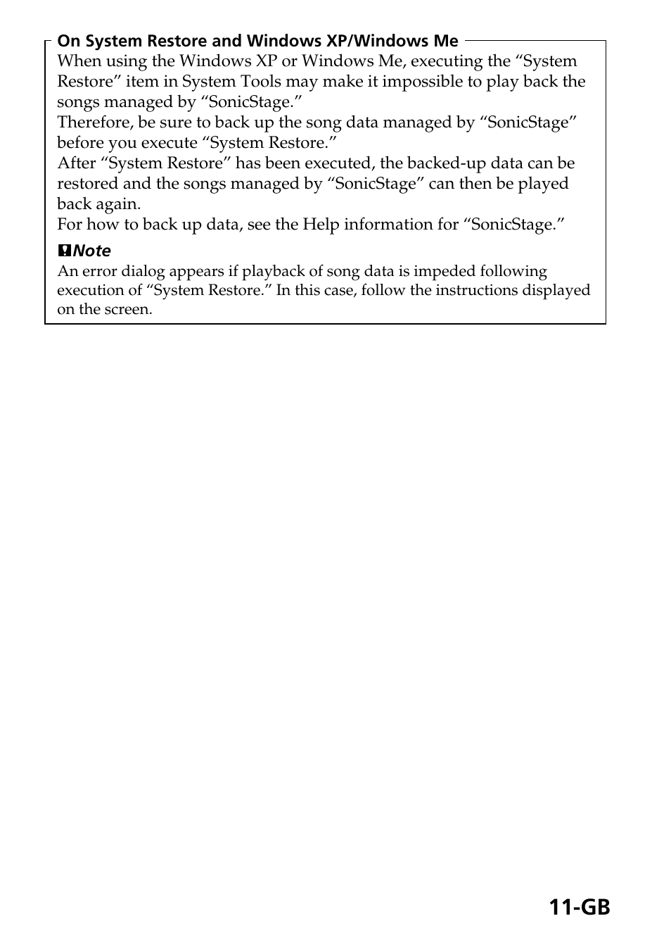 Sony MSAC-US40 User Manual | Page 11 / 43