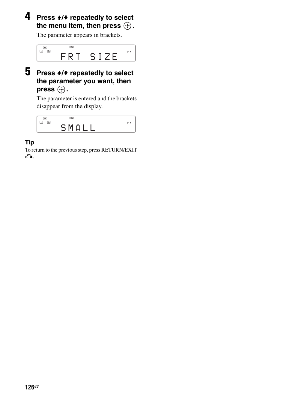 Sony STR-DA3600ES User Manual | Page 126 / 162