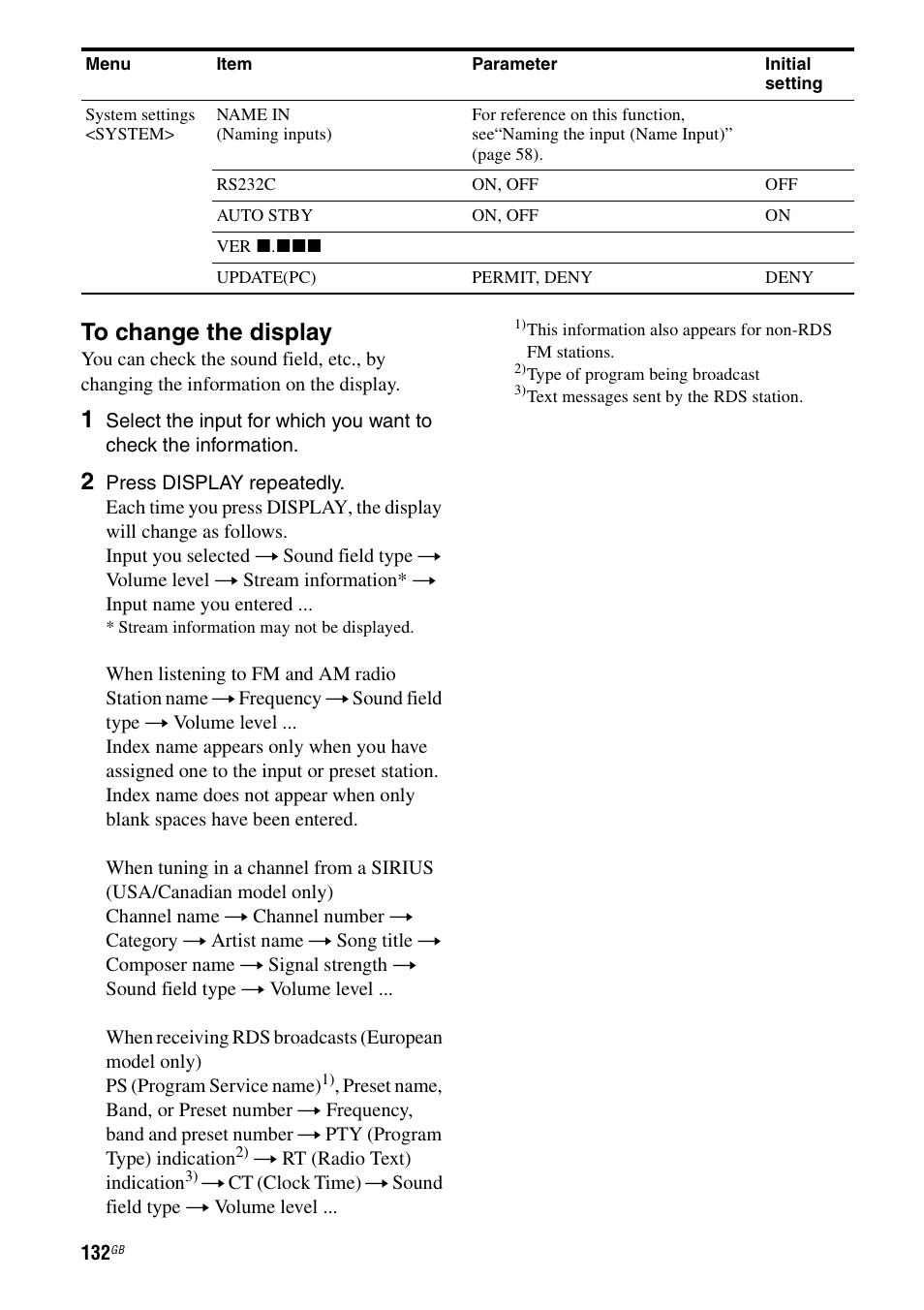 Sony STR-DA3600ES User Manual | Page 132 / 162