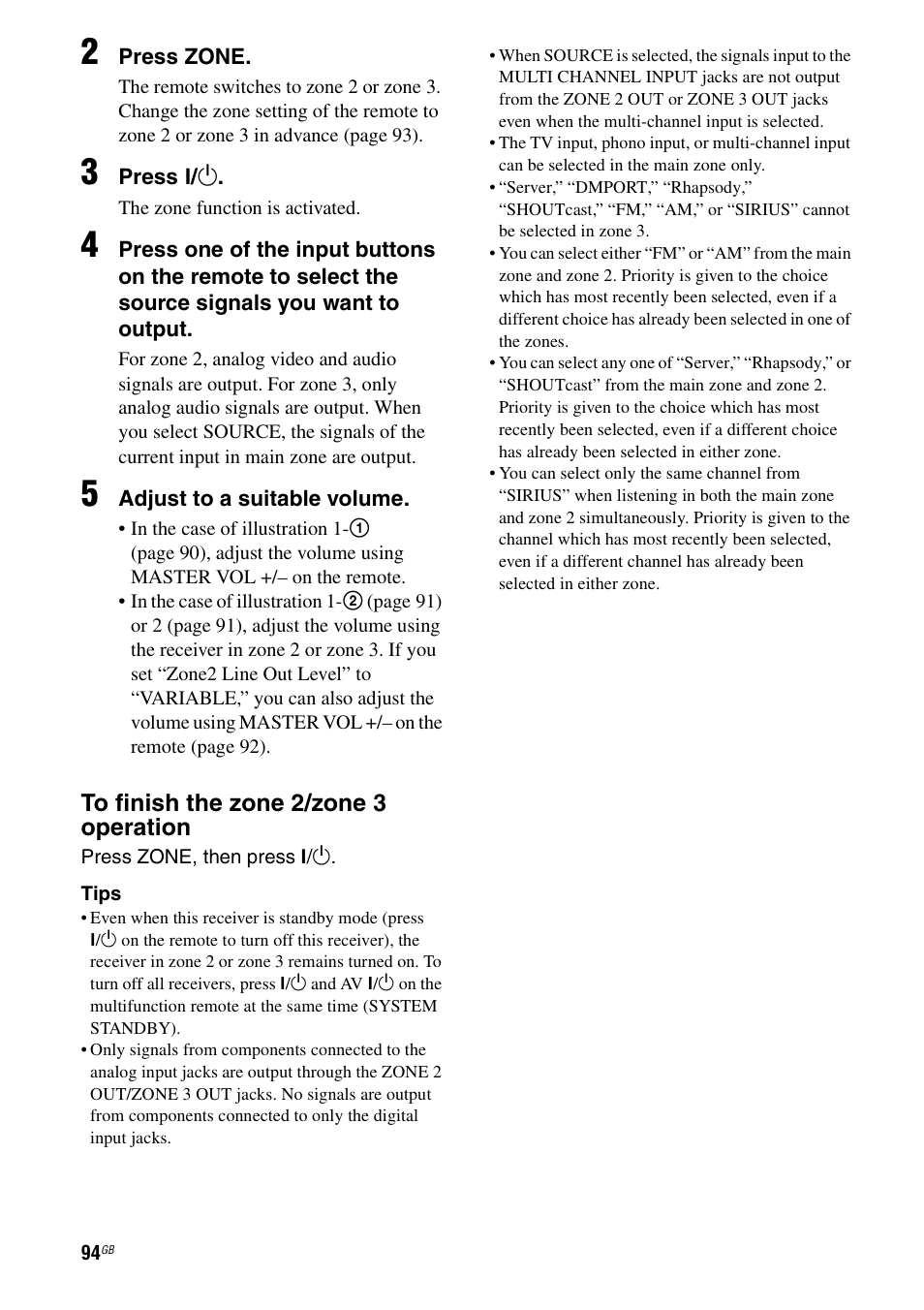 Sony STR-DA3600ES User Manual | Page 94 / 162