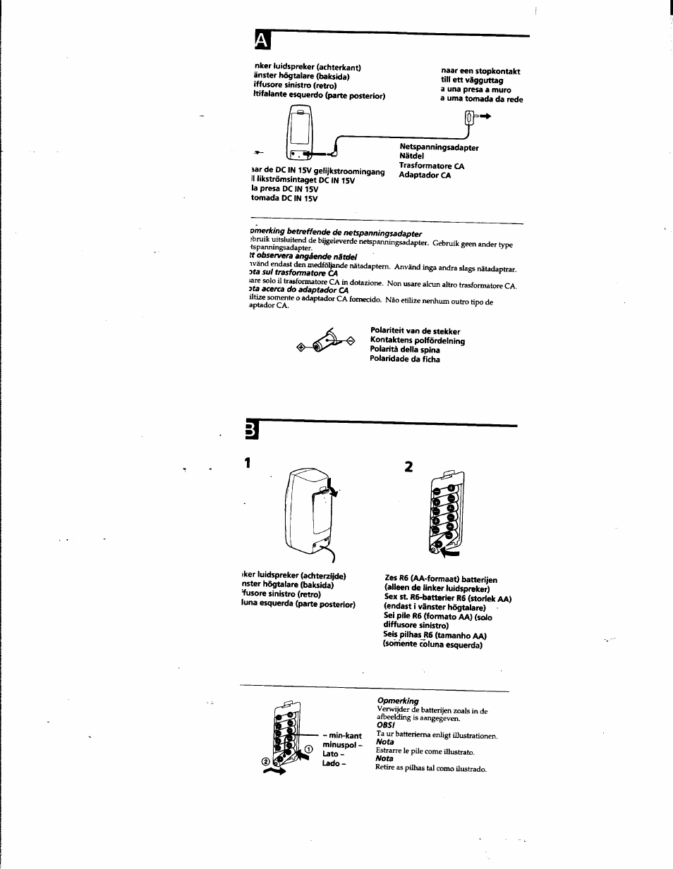 Sony SRS-A45 User Manual | Page 10 / 17