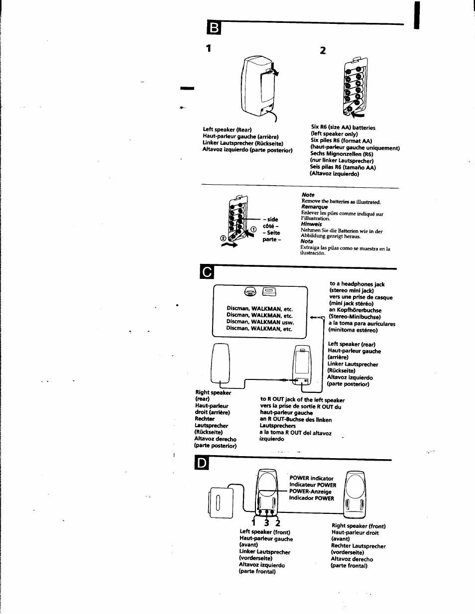Sony SRS-A45 User Manual | Page 3 / 17