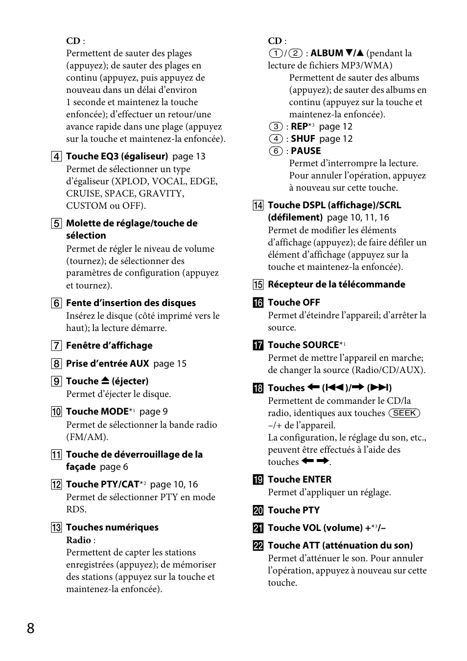Sony CDX-M20 User Manual | Page 30 / 68