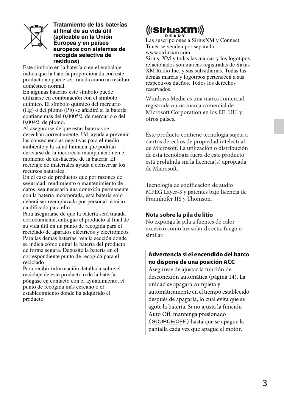 Sony CDX-M20 User Manual | Page 47 / 68