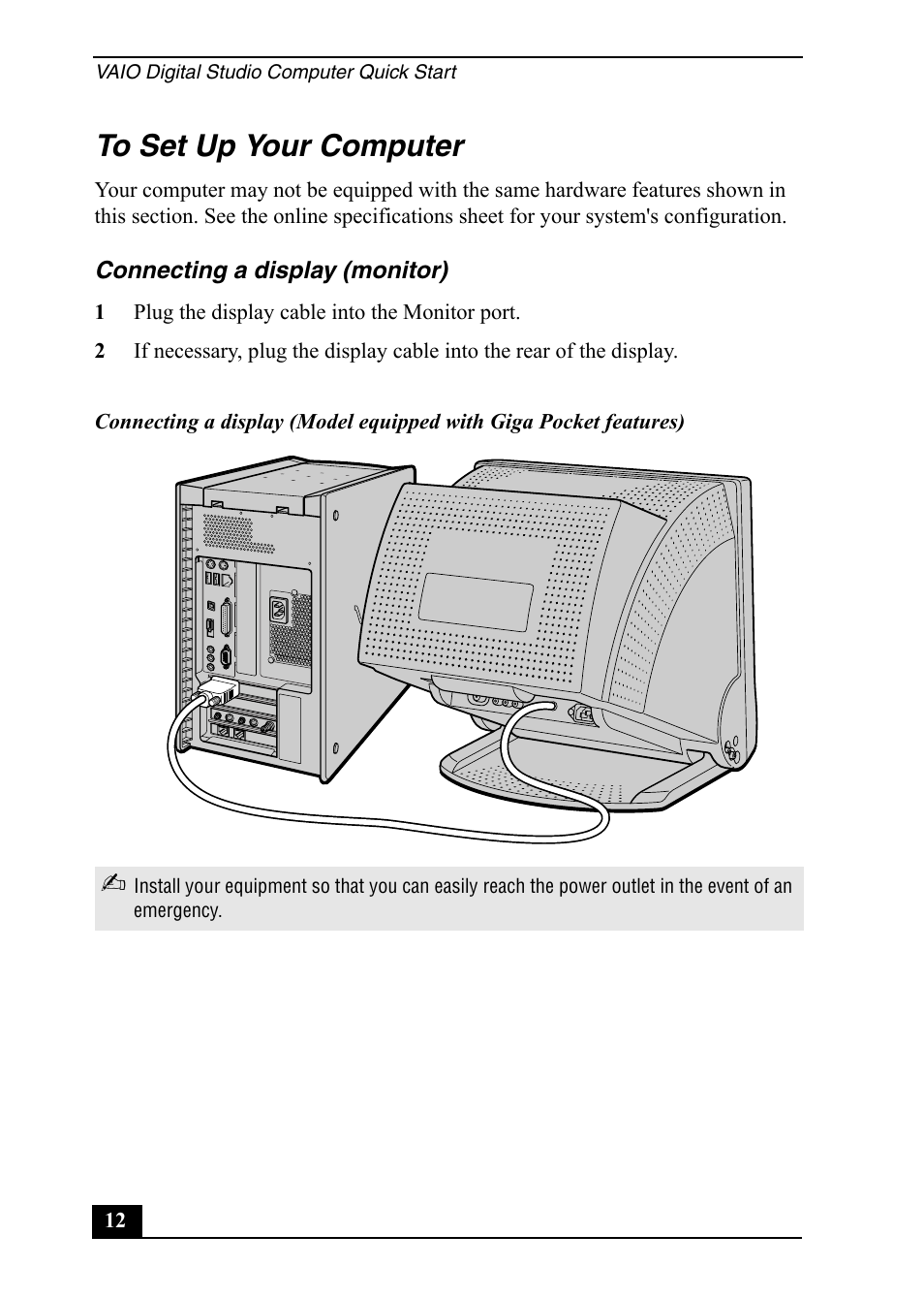 Sony PCV-RX791 User Manual | Page 12 / 36