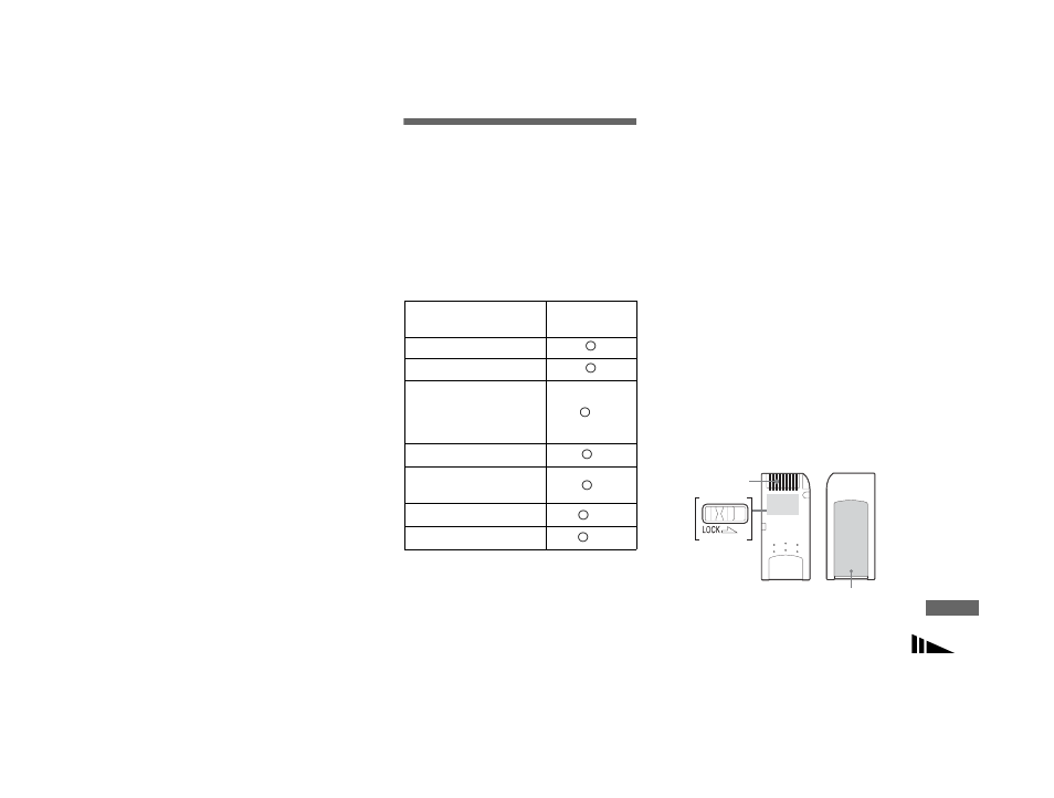 On “memory stick | Sony DSC-W1 User Manual | Page 117 / 128