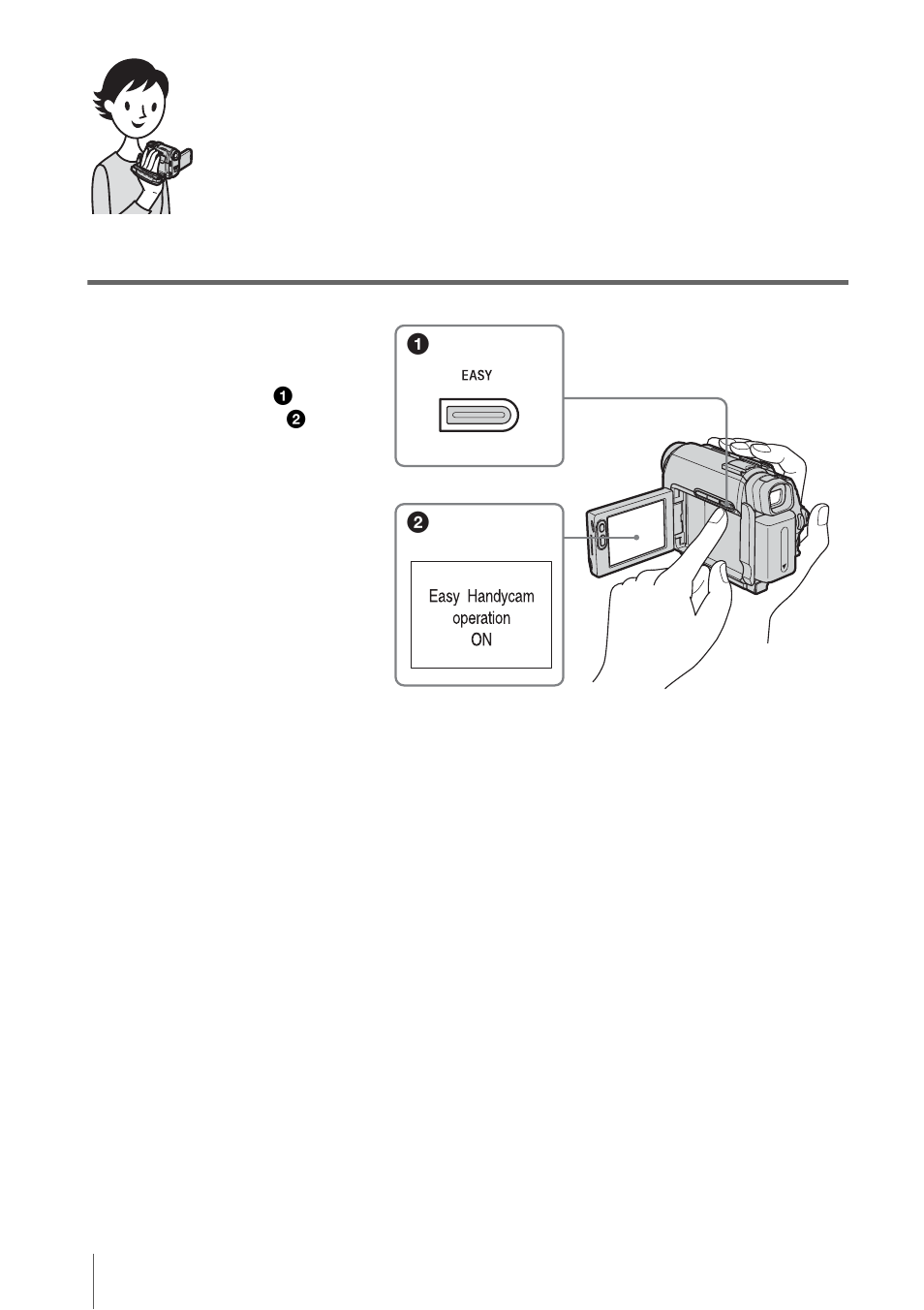Recording/playing back with ease | Sony DCR-HC20 User Manual | Page 10 / 100