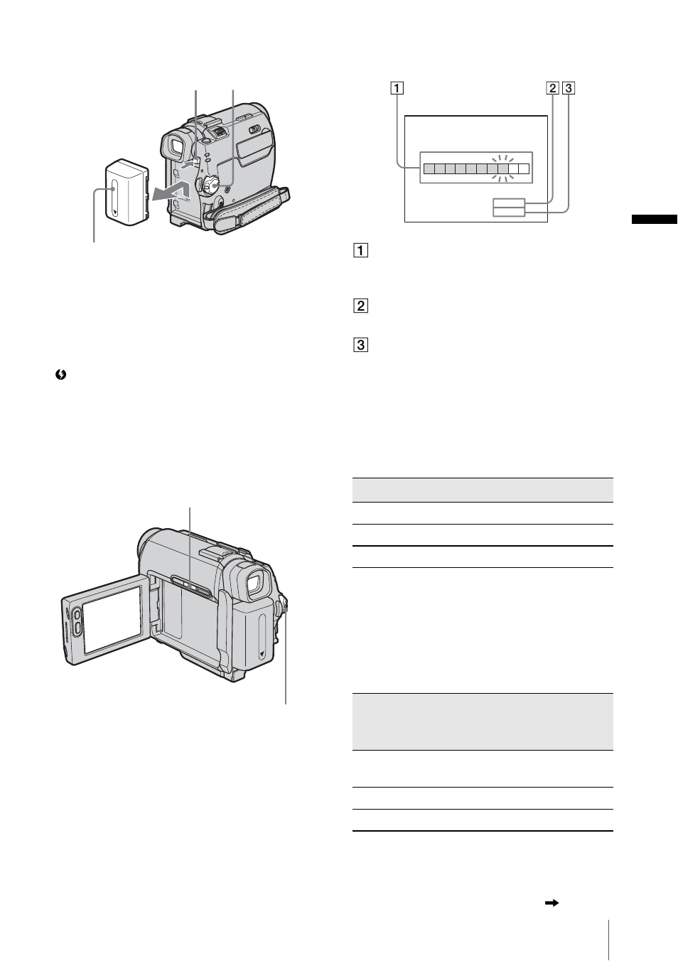 Ge ttin g star ted 13 to remove the battery pack 1, Charging time | Sony DCR-HC20 User Manual | Page 13 / 100