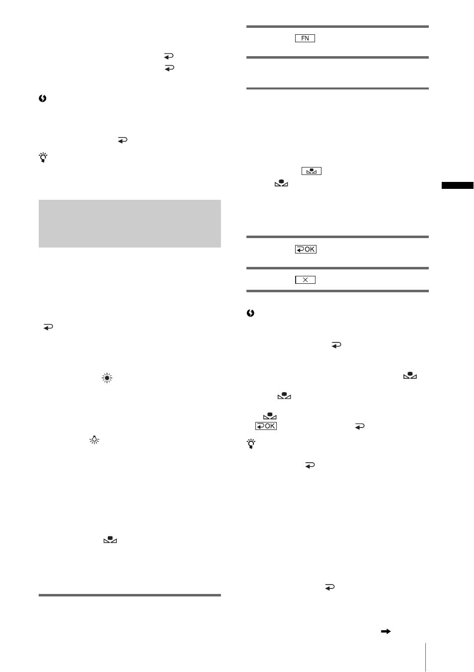 Adjusting the white balance manually | Sony DCR-HC20 User Manual | Page 27 / 100