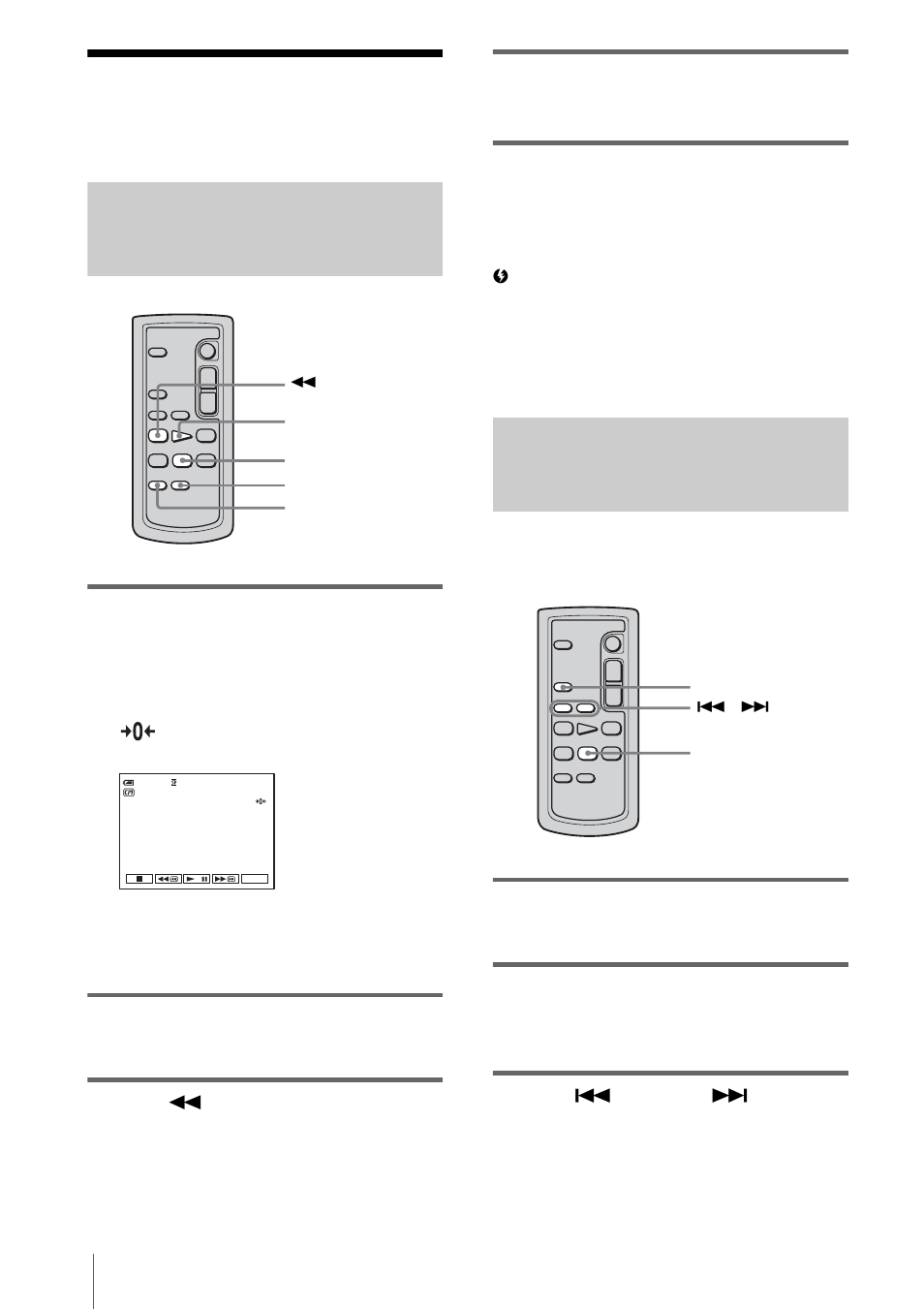 Locating a scene on a tape for playback, P. 40) | Sony DCR-HC20 User Manual | Page 40 / 100