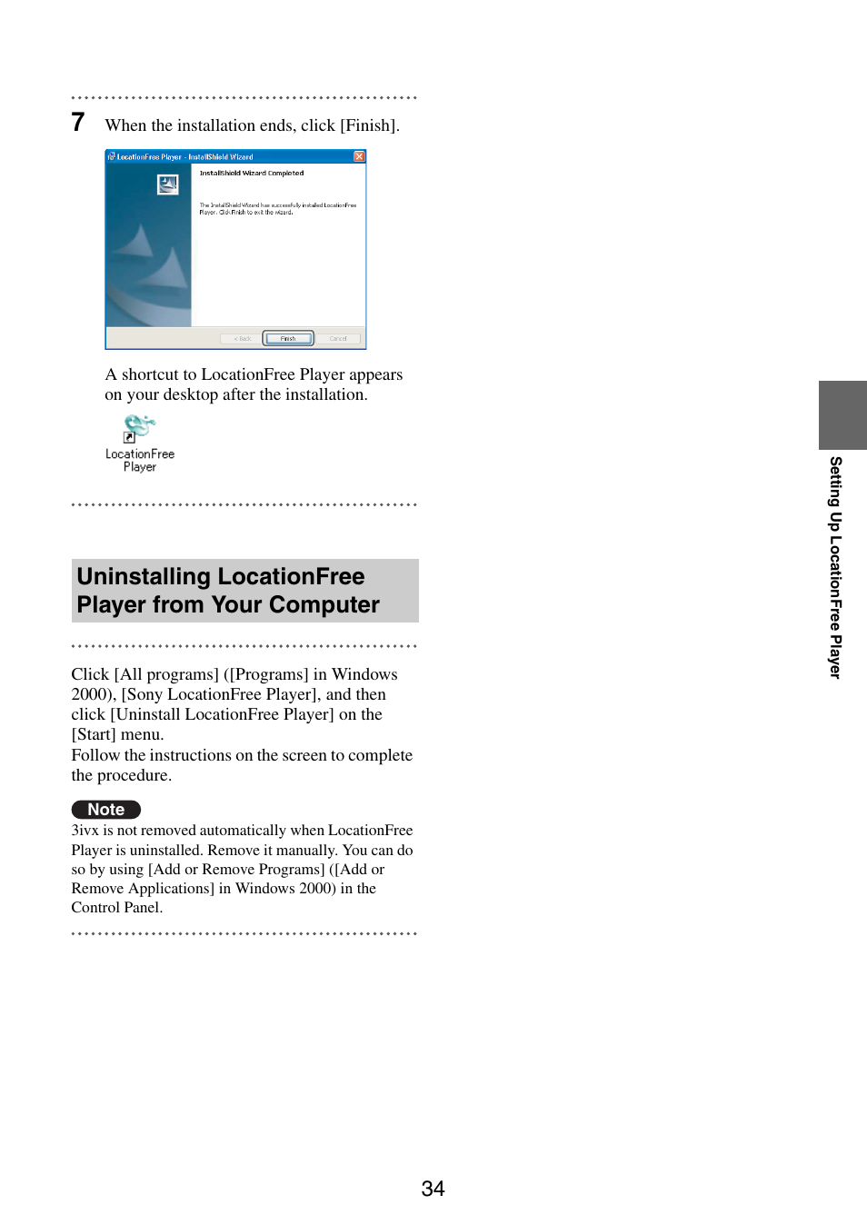 Sony LF-PK1 User Manual | Page 34 / 59