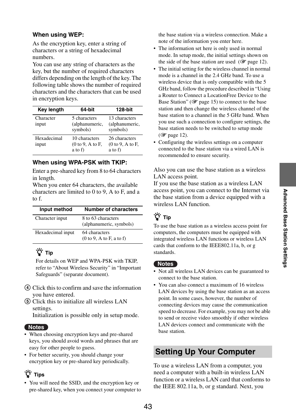 Setting up your computer | Sony LF-PK1 User Manual | Page 43 / 59