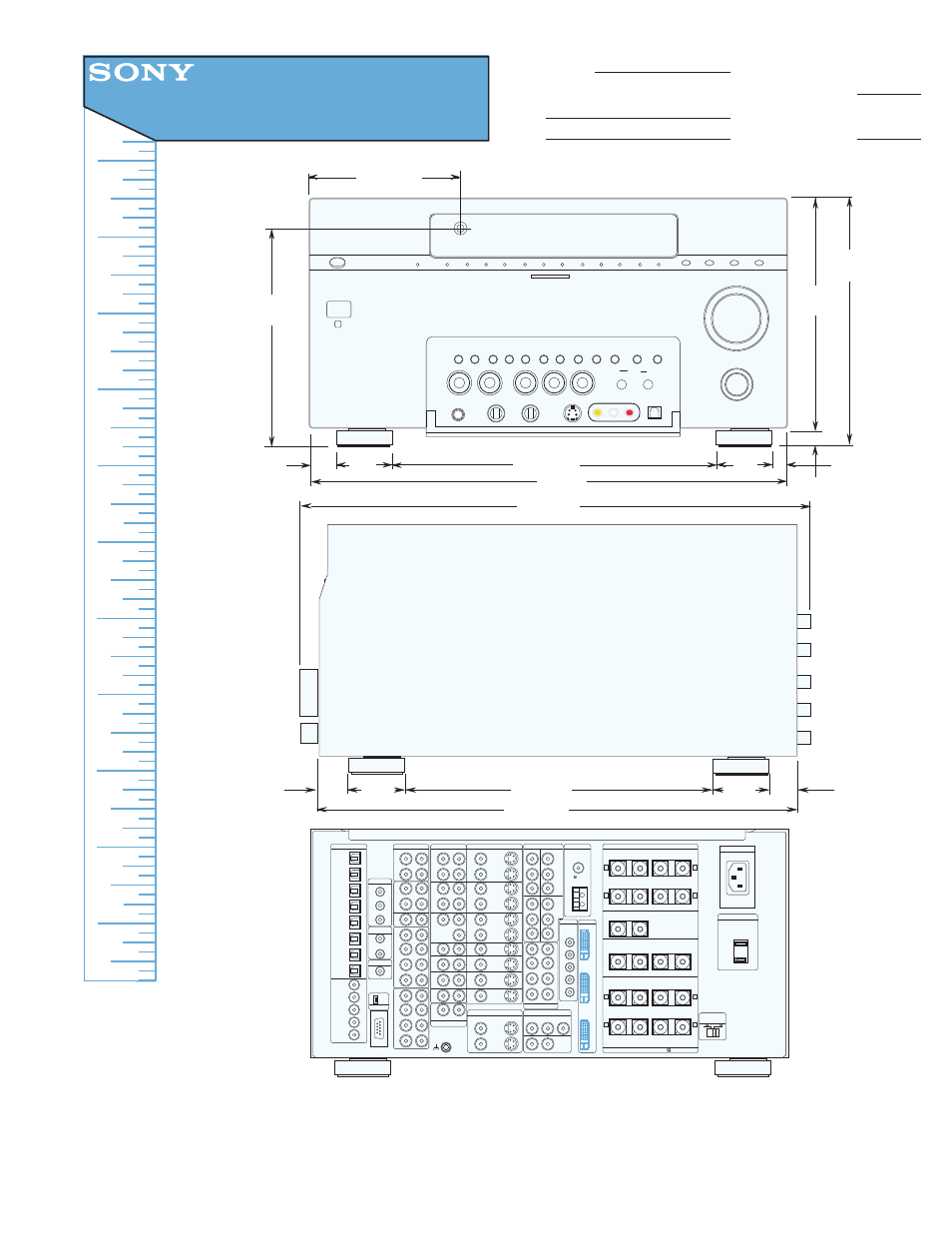 Sony STR-DA9000ES User Manual | 1 page