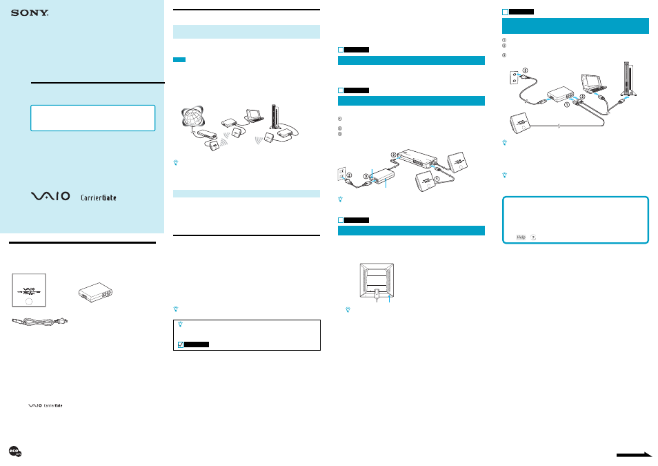Sony PCWA-DE30 User Manual | 2 pages